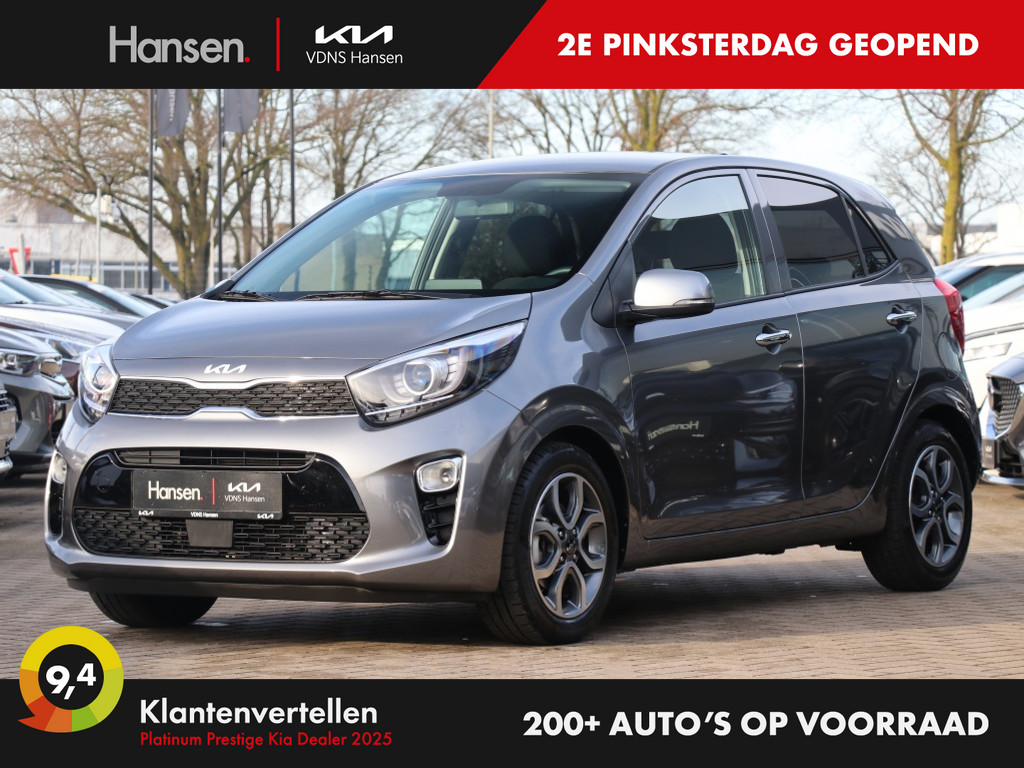 Occasion Kia Picanto grijs Hatchback Handgeschakeld Benzine Hansen Venray 