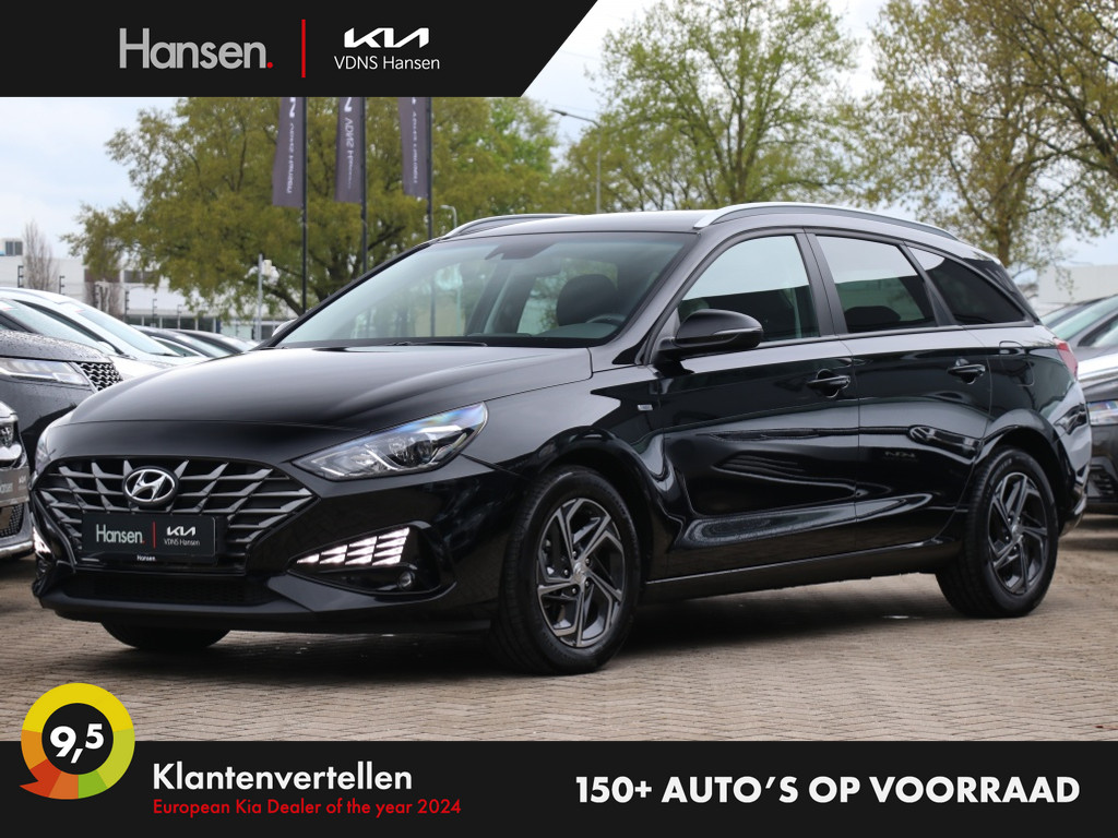 Occasion Hyundai i30 zwart Stationwagon Automaat Benzine Hansen Venray 