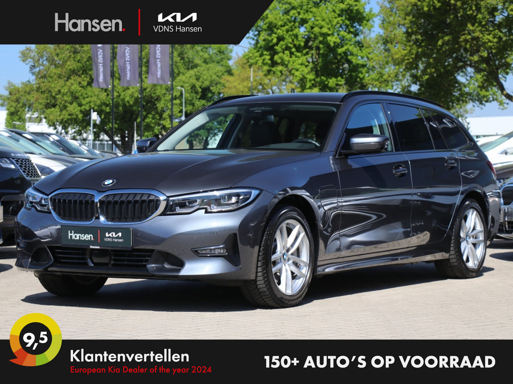 Occasion BMW 3 Serie grijs Stationwagon Automaat Hybride Benzine Hansen Venray 