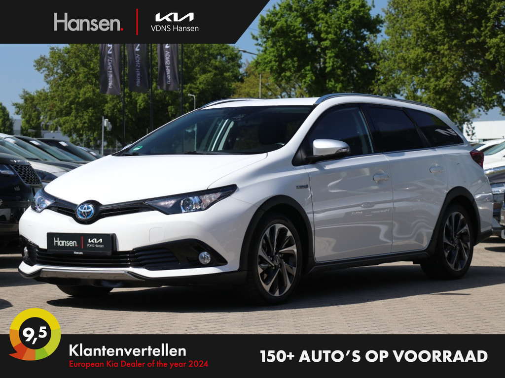Occasion Toyota Auris Touring Sports wit Stationwagon Automaat Hybride Benzine Hansen Venray 