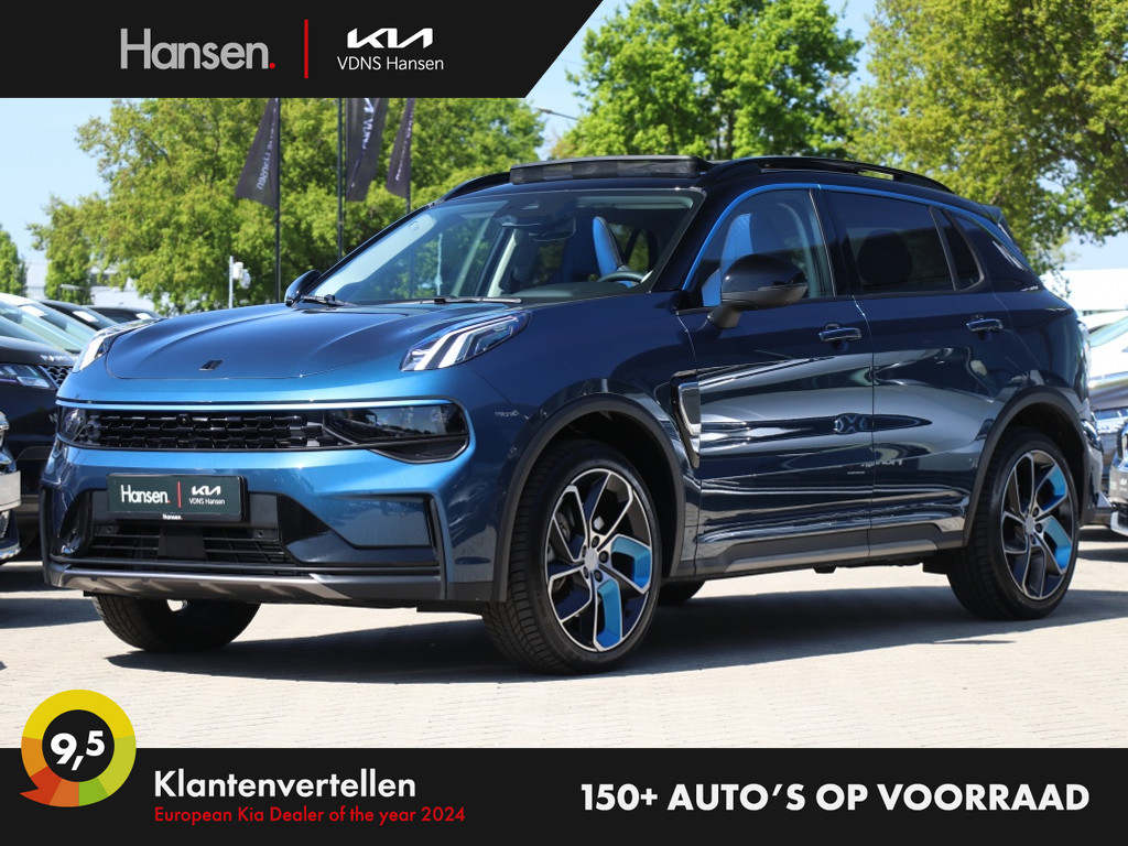 Occasion Lynk & Co 01 blauw SUV Automaat Hybride Benzine Hansen Venray 