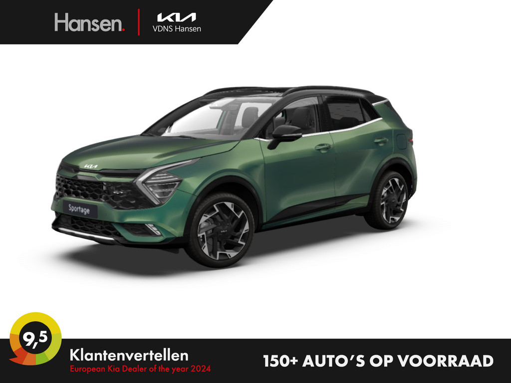 Occasion Kia Sportage groen SUV Automaat Hybride Benzine Hansen Venray 