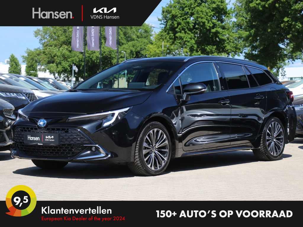 Occasion Toyota Corolla Touring Sports zwart Stationwagon Automaat Hybride Benzine Hansen Venray 