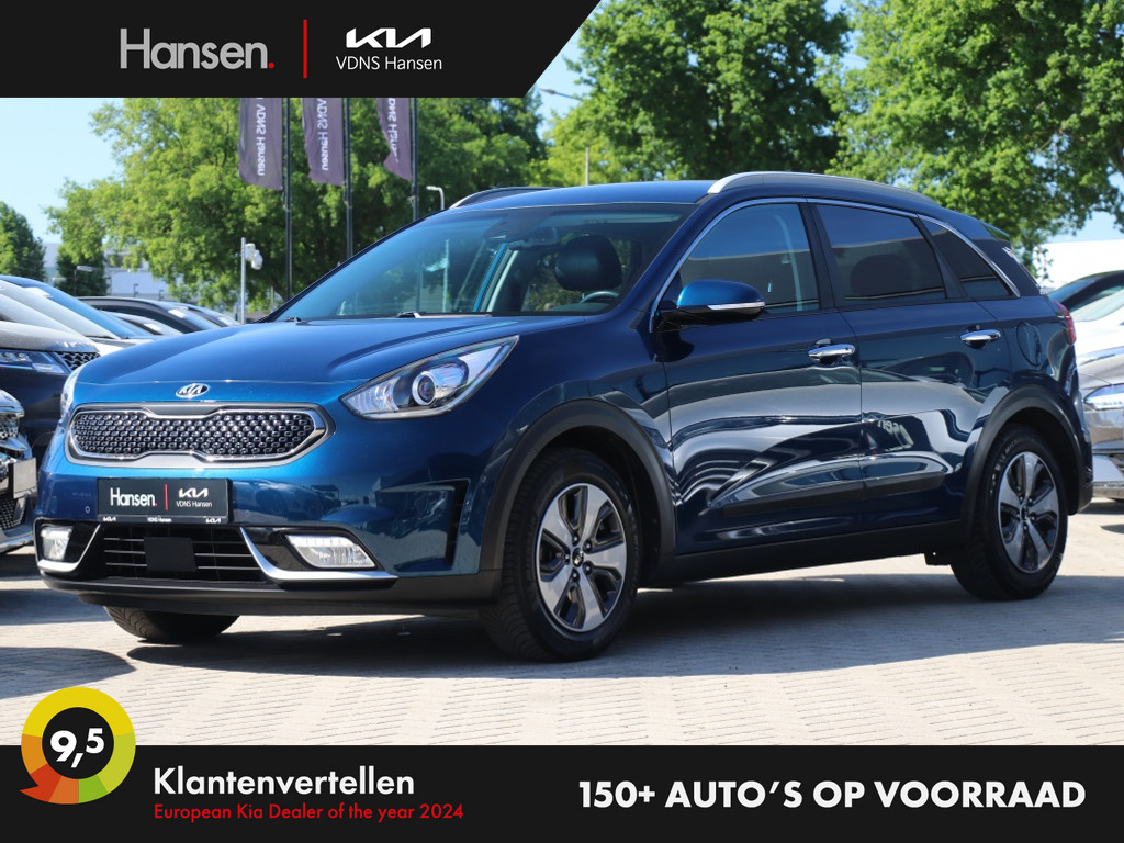 Occasion Kia Niro blauw SUV Automaat Hybride Benzine Hansen Venray 