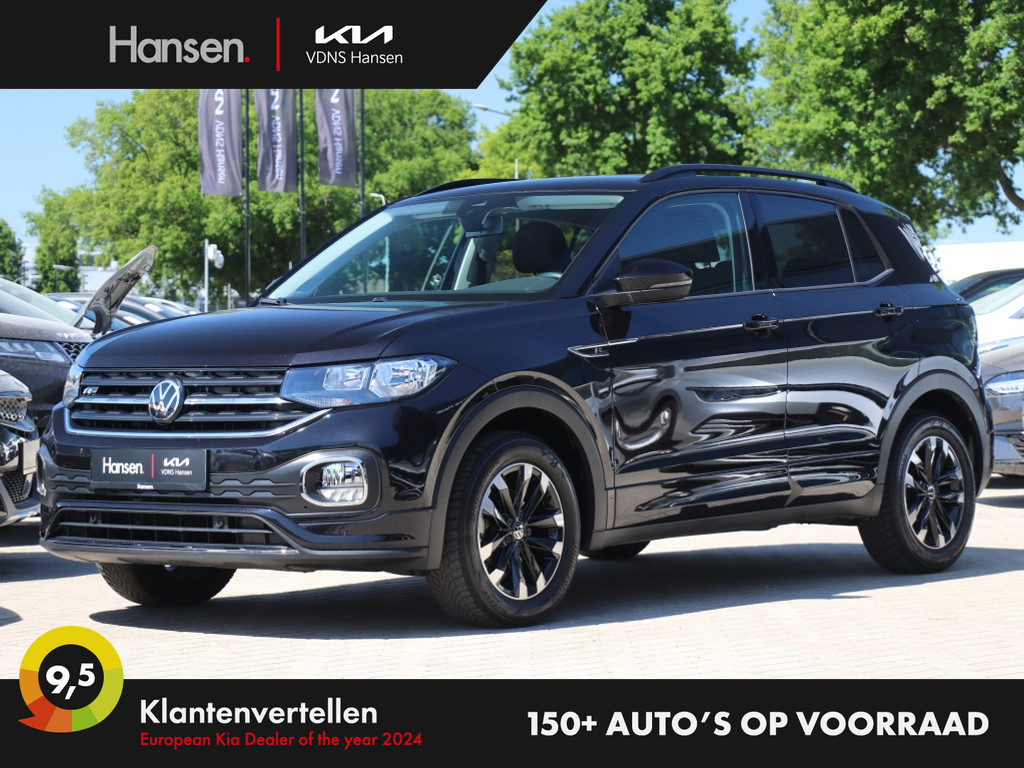 Occasion Volkswagen T-Cross zwart SUV Handgeschakeld Benzine Hansen Venray 