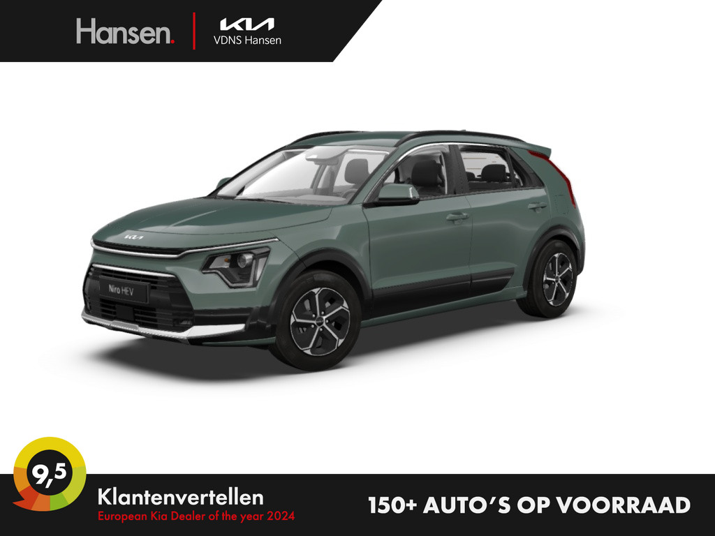 Occasion Kia Niro groen SUV Automaat Hybride Benzine Hansen Venray 