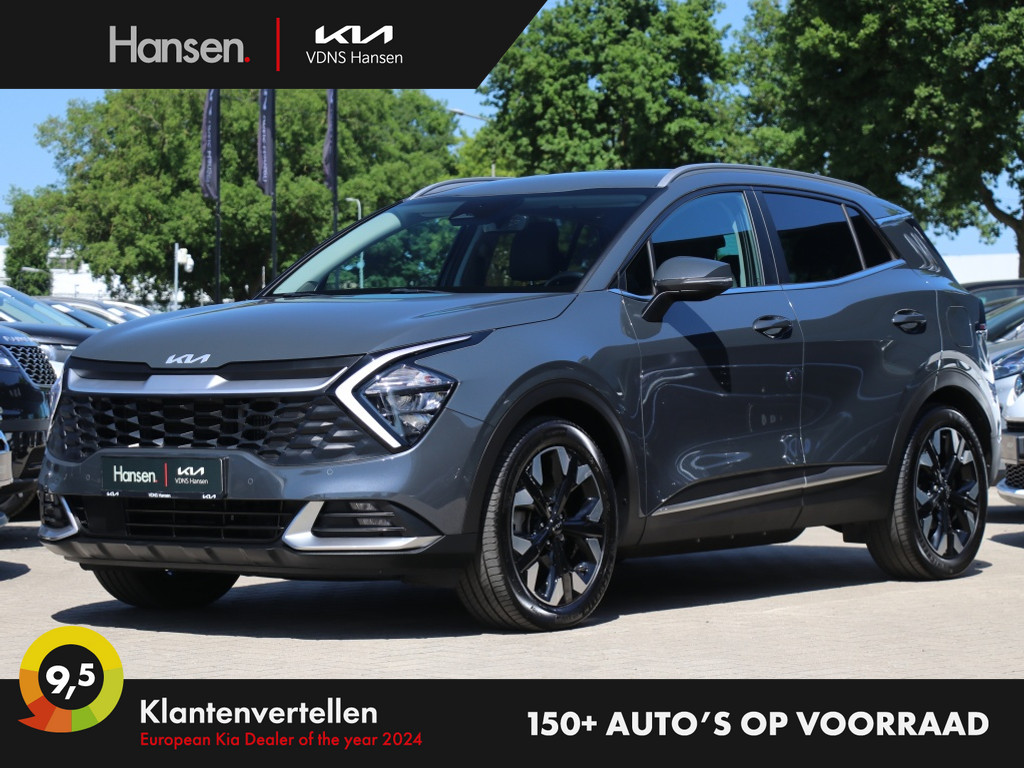 Occasion Kia Sportage grijs SUV Automaat Hybride Benzine Hansen Venray 
