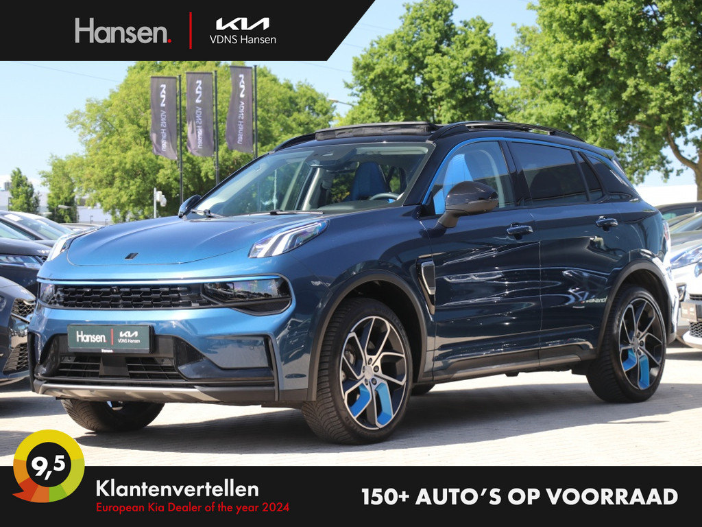 Occasion Lynk & Co 01 blauw SUV Automaat Hybride Benzine Hansen Venray 