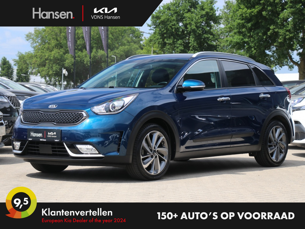 Occasion Kia Niro blauw SUV Automaat Hybride Benzine Hansen Venray 