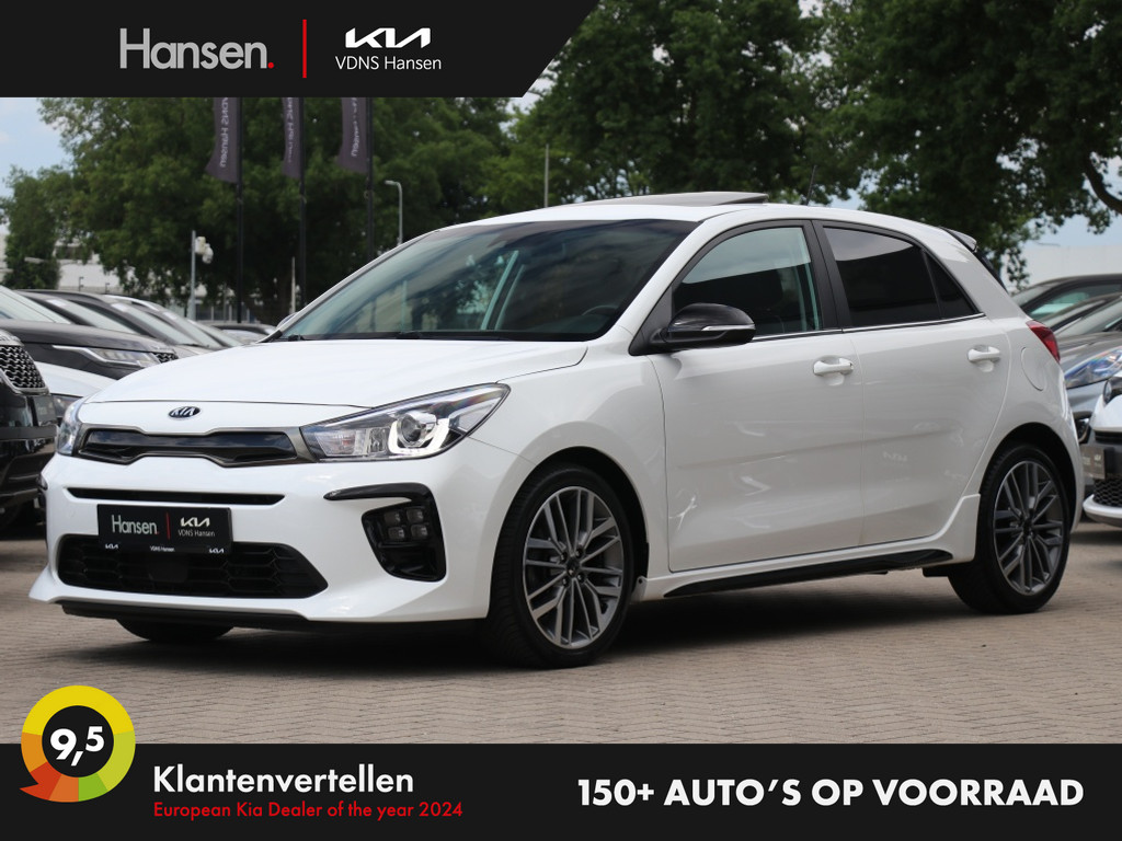 Occasion Kia Rio wit Hatchback Automaat Benzine Hansen Venray 