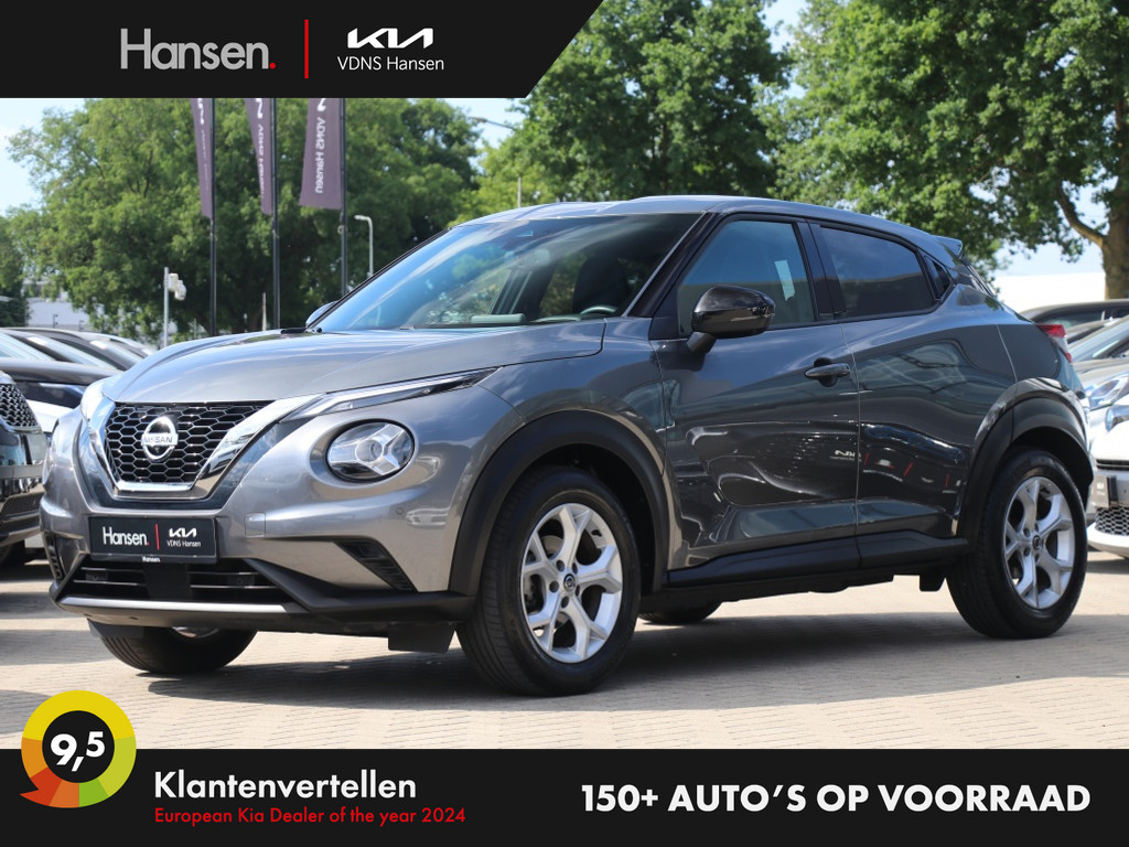 Occasion Nissan Juke grijs SUV Handgeschakeld Benzine Hansen Venray 