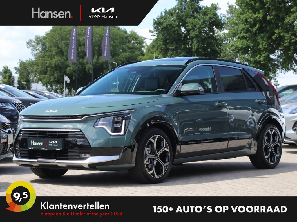 Occasion Kia Niro groen SUV Automaat Hybride Benzine Hansen Venray 