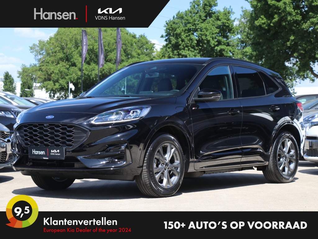 Occasion Ford Kuga zwart SUV Automaat Hybride Benzine Hansen Venray 