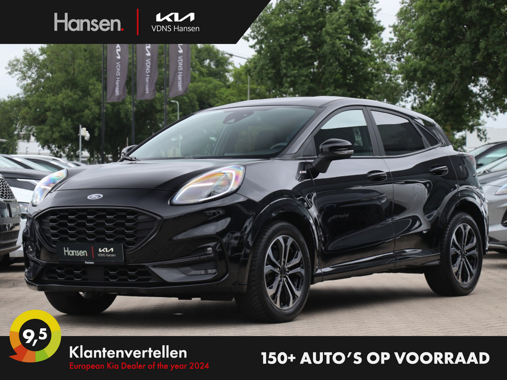 Occasion Ford Puma zwart SUV Handgeschakeld Benzine Hansen Venray 