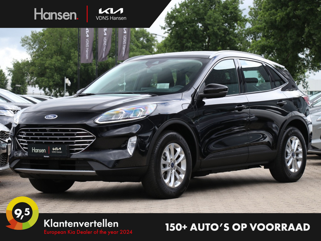 Occasion Ford Kuga zwart SUV Automaat Hybride Benzine Hansen Venray 