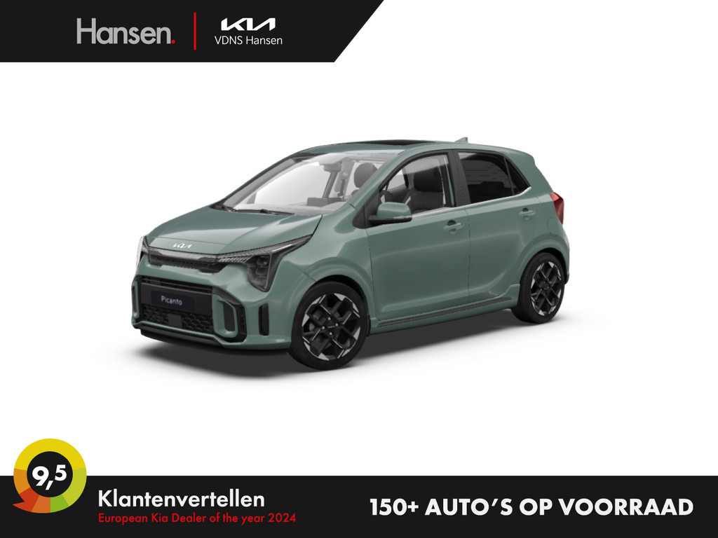 Occasion Kia Picanto groen Hatchback Handgeschakeld Benzine Hansen Venray 