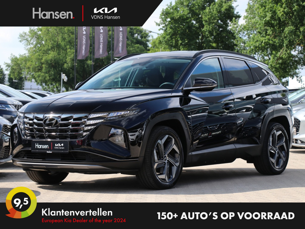 Occasion Hyundai Tucson zwart SUV Automaat Hybride Benzine Hansen Venray 