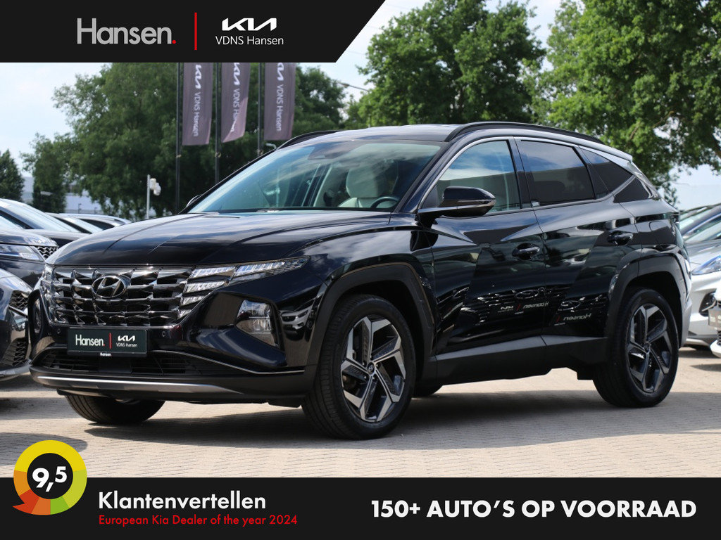 Occasion Hyundai Tucson zwart SUV Automaat Hybride Benzine Hansen Venray 