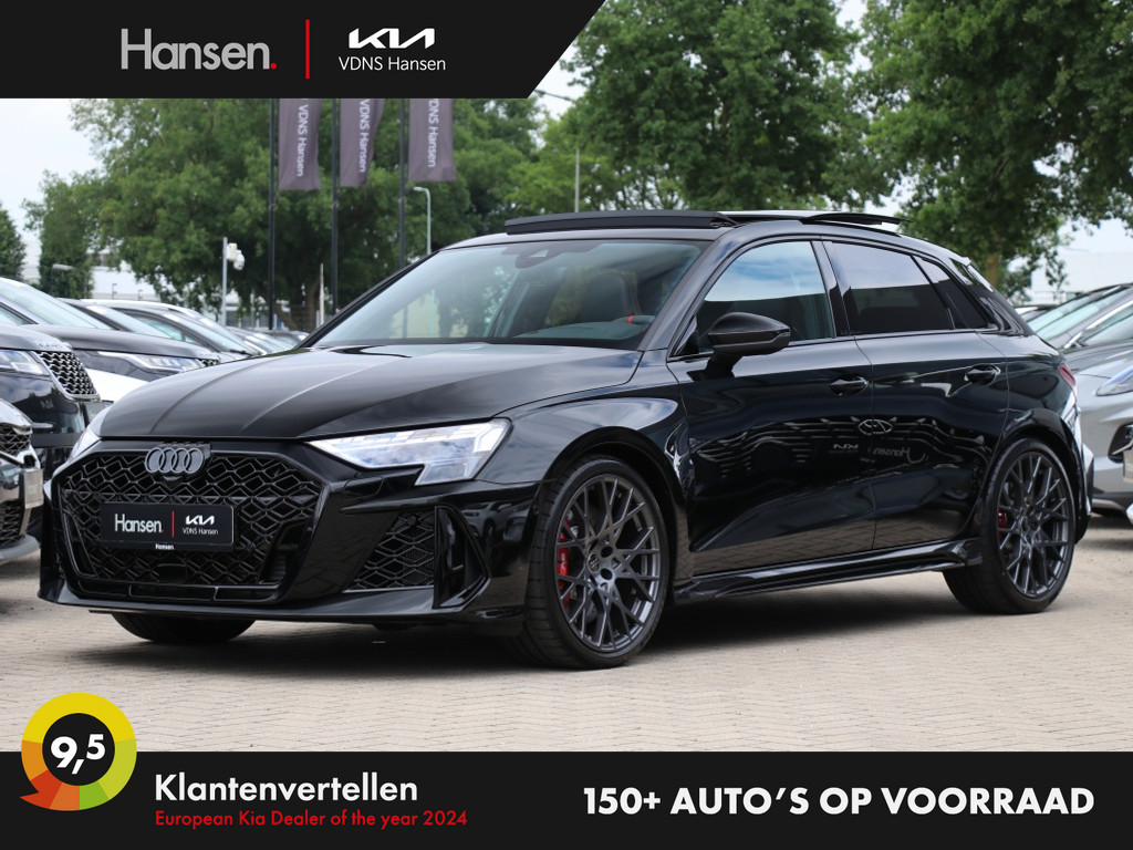 Occasion Audi A3 zwart Hatchback Automaat Benzine Hansen Venray 