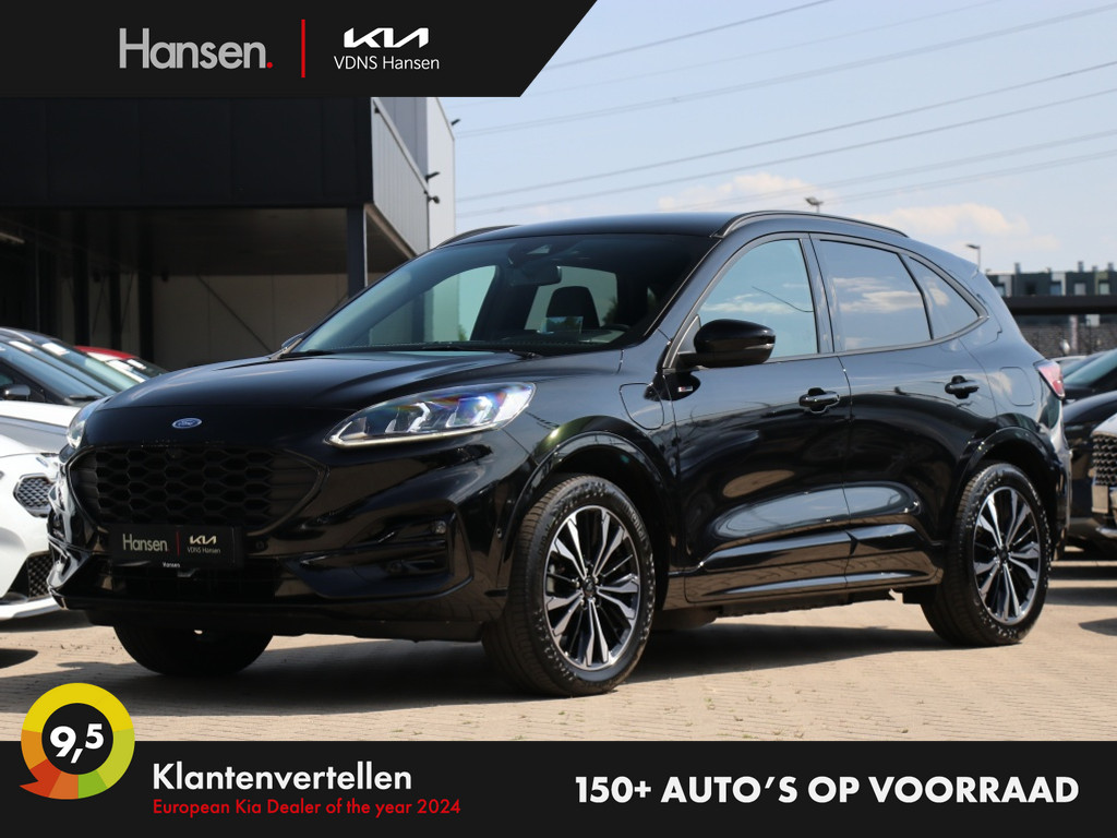 Occasion Ford Kuga zwart SUV Automaat Hybride Benzine Hansen Venray 