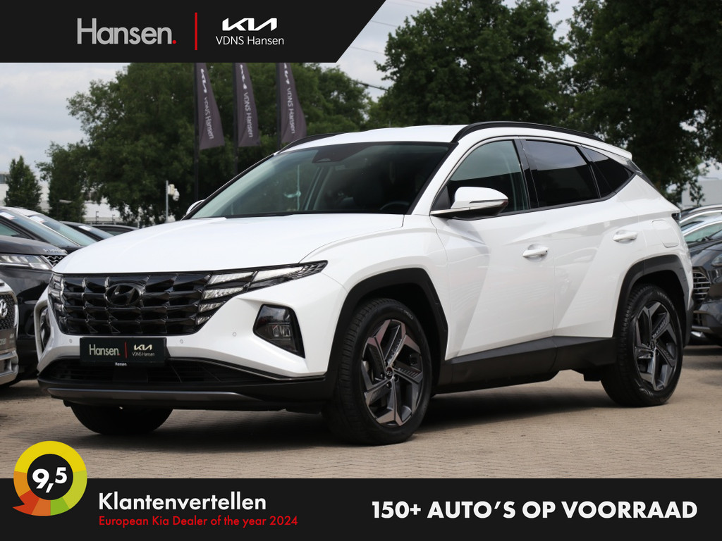 Occasion Hyundai Tucson wit SUV Automaat Hybride Benzine Hansen Venray 