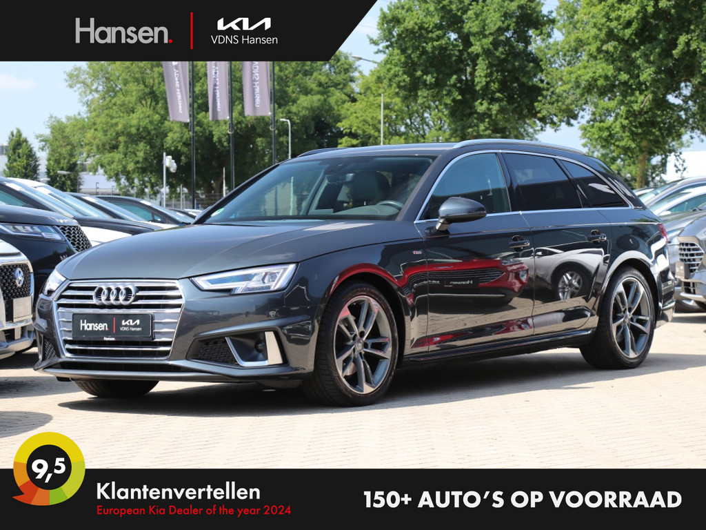 Occasion Audi A4 grijs Stationwagon Automaat Benzine Hansen Venray 