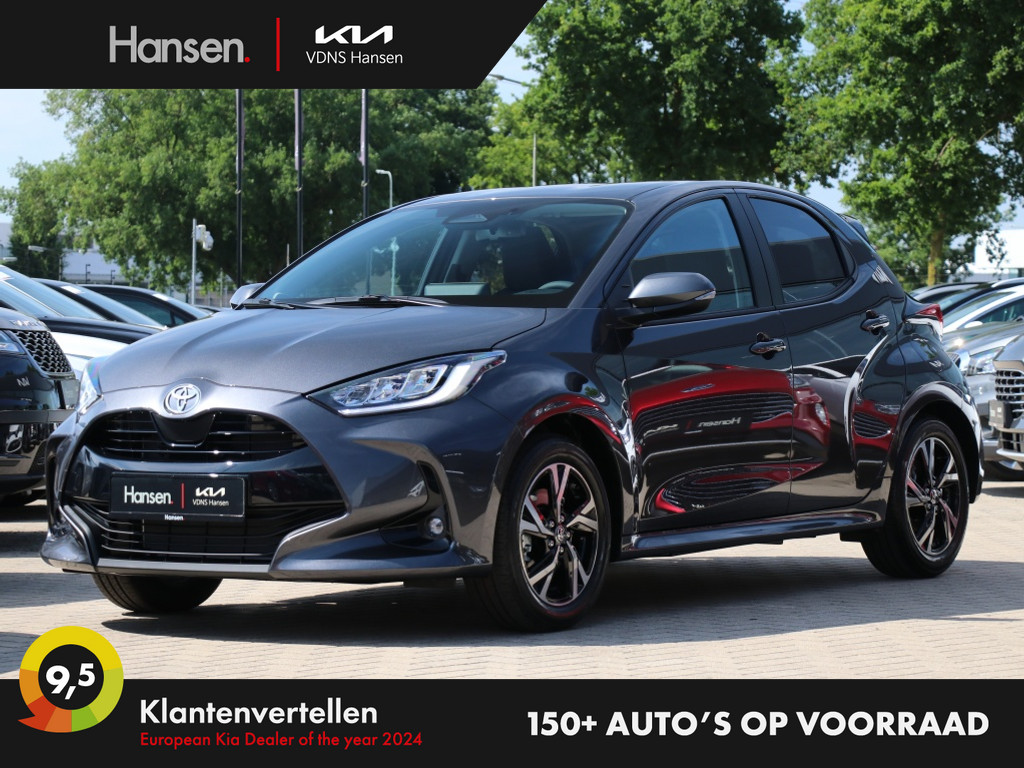 Occasion Toyota Yaris grijs Hatchback Automaat Hybride Benzine Hansen Venray 