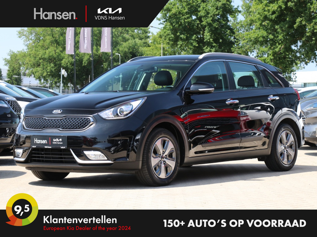 Occasion Kia Niro zwart SUV Automaat Hybride Benzine Hansen Venray 