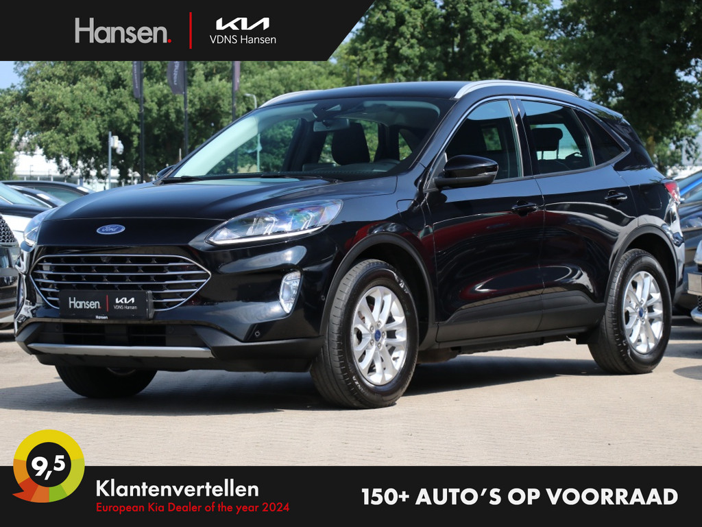 Occasion Ford Kuga zwart SUV Automaat Hybride Benzine Hansen Venray 