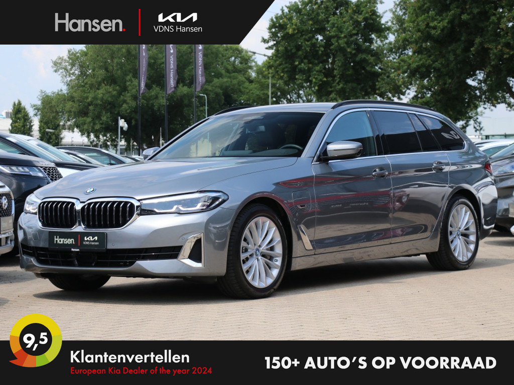 Occasion BMW 5 Serie grijs Stationwagon Automaat Hybride Benzine Hansen Venray 