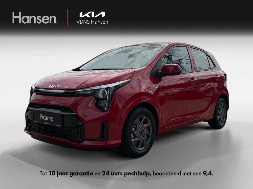 Occasion Kia Picanto rood Hatchback Handgeschakeld Benzine Hansen Venray 