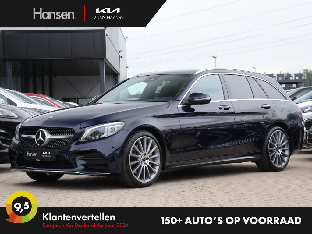 Occasion Mercedes-Benz C-Klasse blauw Stationwagon Automaat Hybride Benzine Hansen Venray 