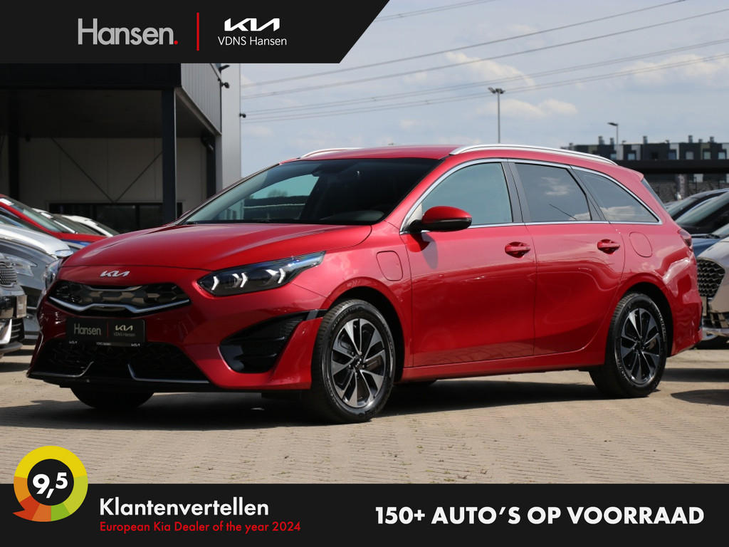 Occasion Kia Ceed Sportswagon rood Stationwagon Automaat Hybride Benzine Hansen Venray 