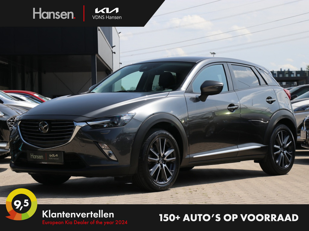 Occasion Mazda CX-3 grijs SUV Automaat Benzine Hansen Venray 