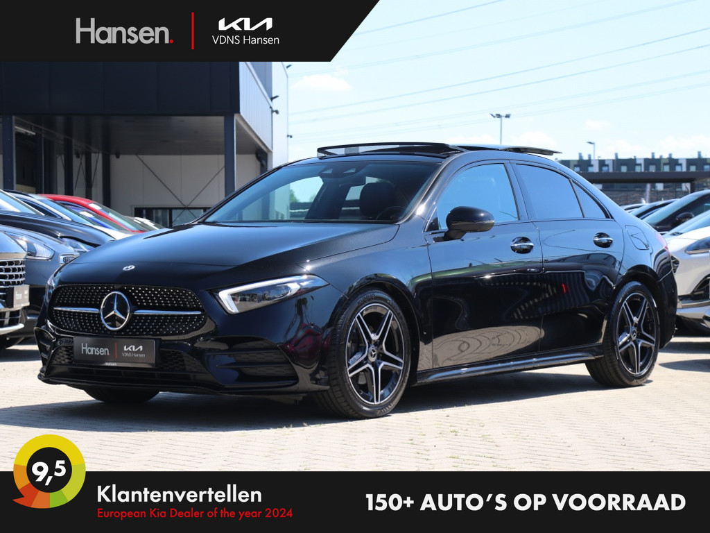 Occasion Mercedes-Benz A-Klasse zwart Sedan Automaat Benzine Hansen Venray 