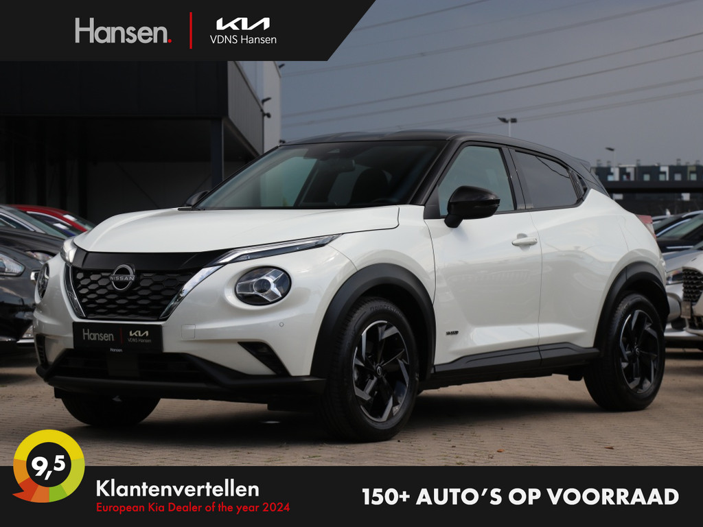Occasion Nissan Juke wit SUV Automaat Hybride Benzine Hansen Venray 