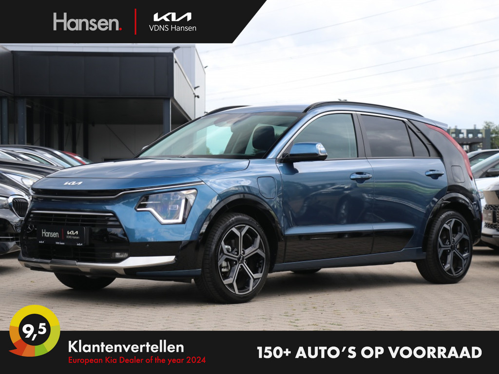 Occasion Kia Niro blauw SUV Automaat Hybride Benzine Hansen Venray 