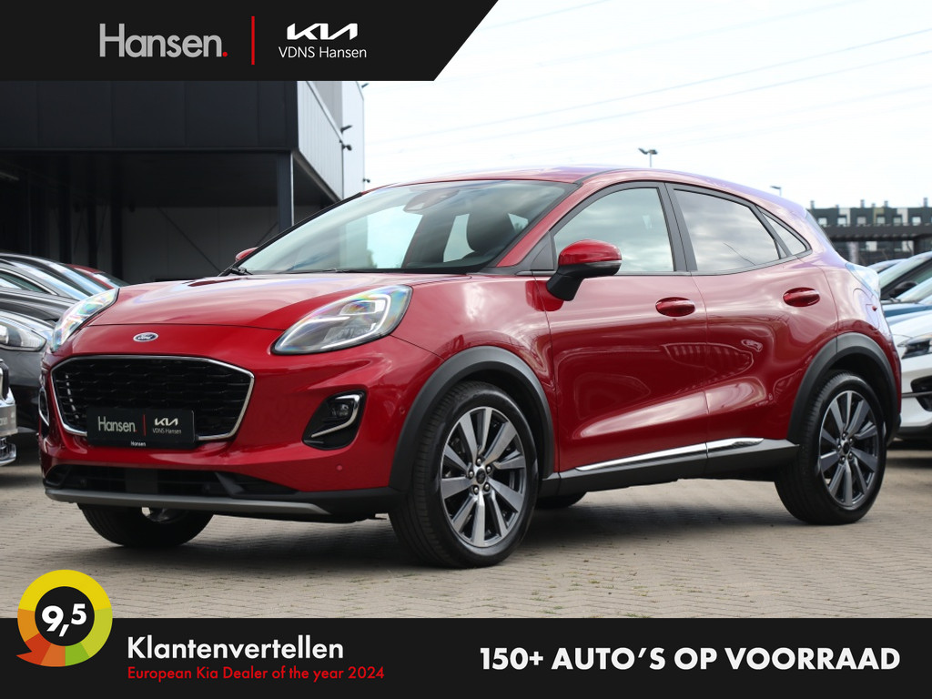 Occasion Ford Puma rood SUV Automaat Benzine Hansen Venray 