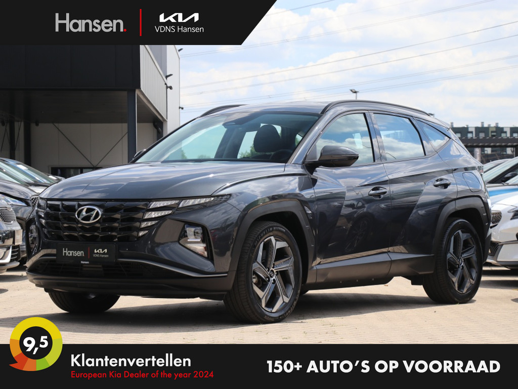 Occasion Hyundai Tucson grijs SUV Automaat Hybride Benzine Hansen Venray 