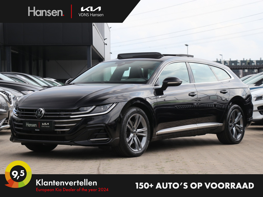 Occasion Volkswagen Arteon Shooting Brake zwart Stationwagon Automaat Hybride Benzine Hansen Venray 