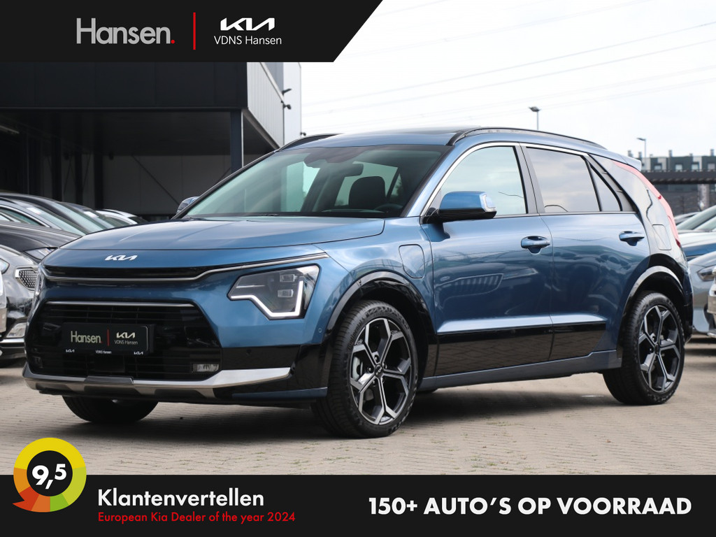 Occasion Kia Niro blauw SUV Automaat Hybride Benzine Hansen Venray 