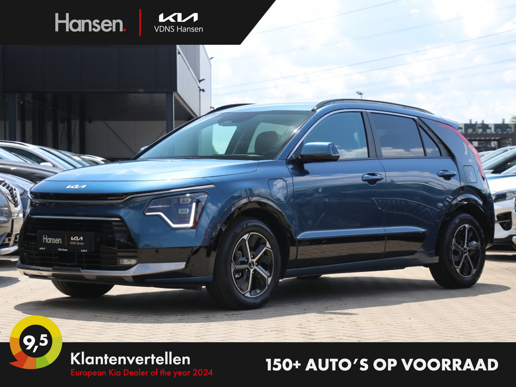 Occasion Kia Niro blauw SUV Automaat Hybride Benzine Hansen Venray 