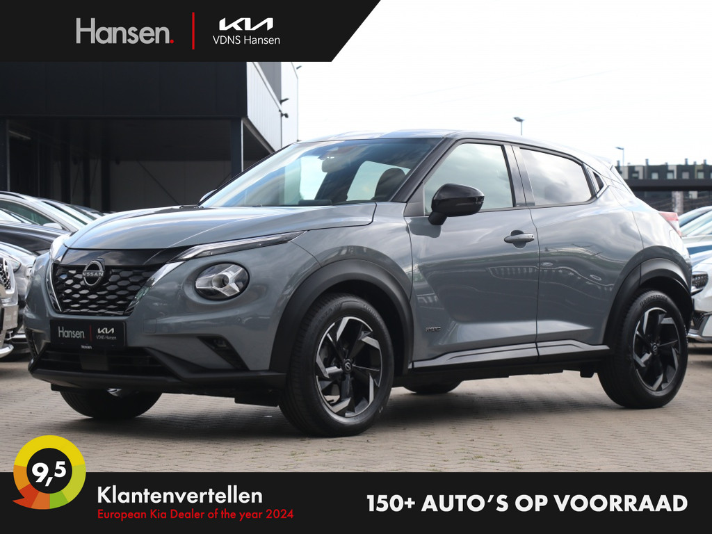 Occasion Nissan Juke grijs SUV Automaat Hybride Benzine Hansen Venray 