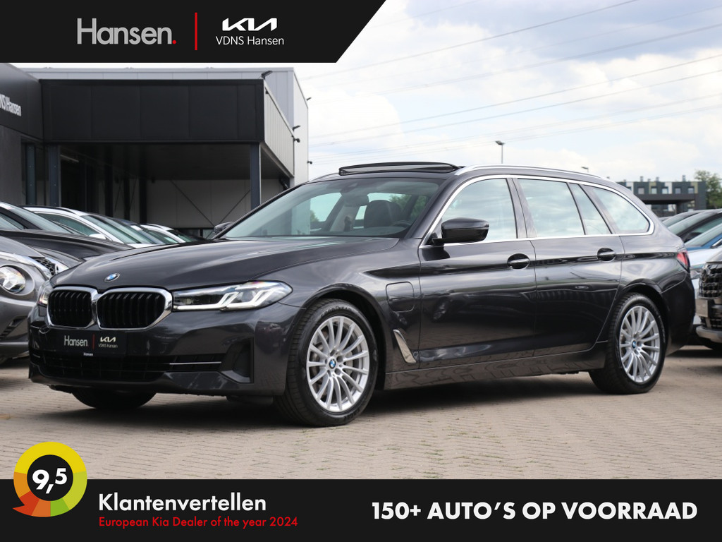Occasion BMW 5 Serie grijs Stationwagon Automaat Hybride Benzine Hansen Venray 
