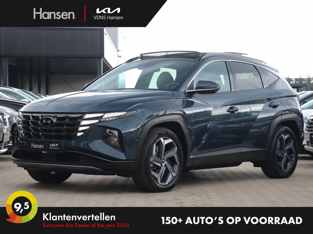 Occasion Hyundai Tucson grijs SUV Automaat Hybride Benzine Hansen Venray 