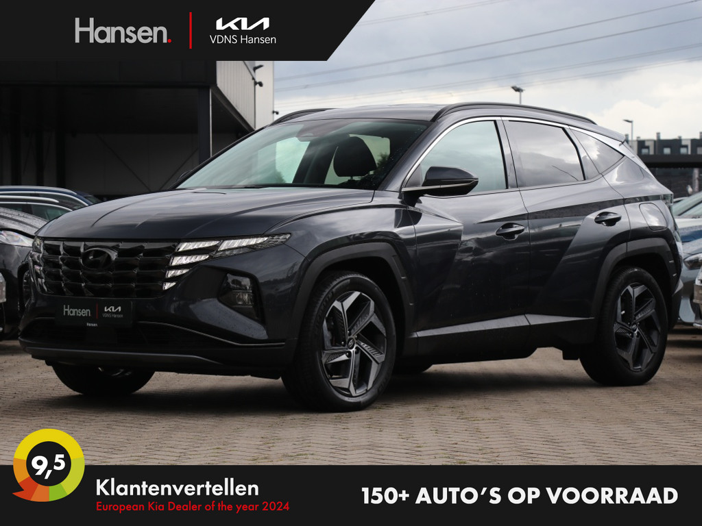 Occasion Hyundai Tucson grijs SUV Automaat Hybride Benzine Hansen Venray 