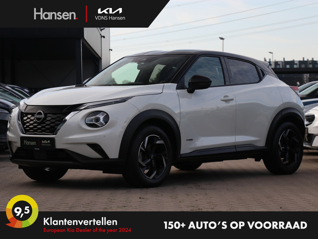 Occasion Nissan Juke wit SUV Automaat Hybride Benzine Hansen Venray 