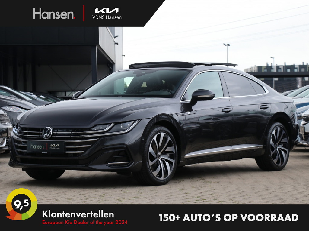 Occasion Volkswagen Arteon grijs Hatchback Automaat Hybride Benzine Hansen Venray 