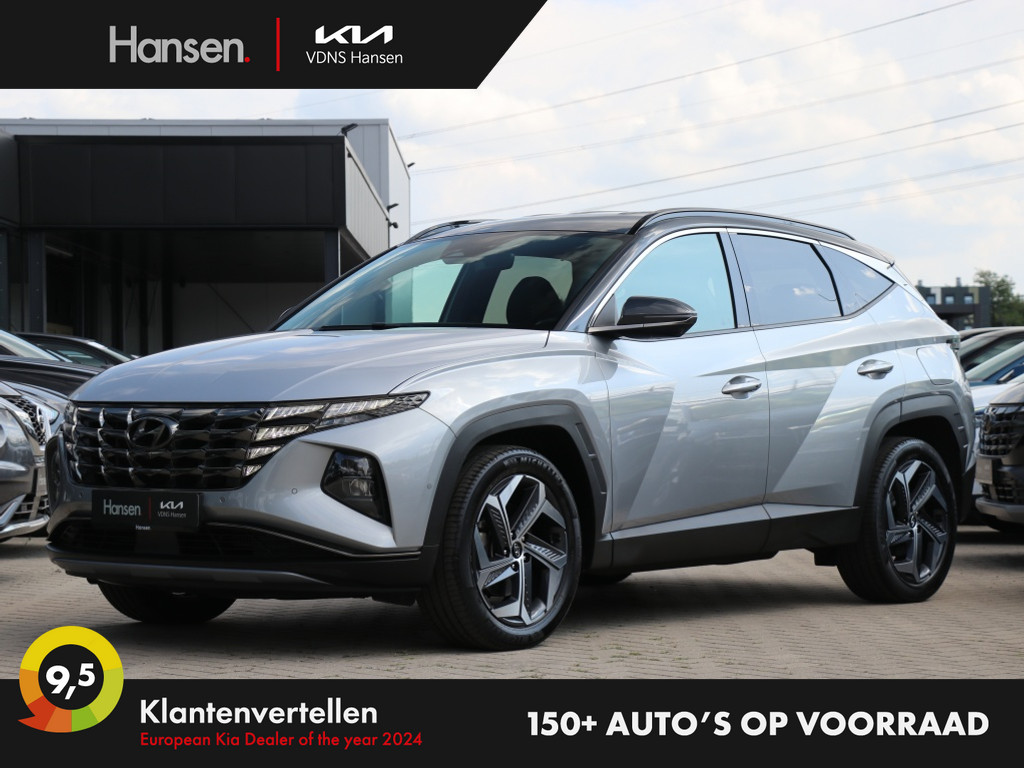Occasion Hyundai Tucson grijs SUV Automaat Hybride Benzine Hansen Venray 