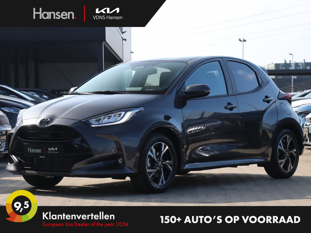 Occasion Toyota Yaris grijs Hatchback Automaat Hybride Benzine Hansen Venray 